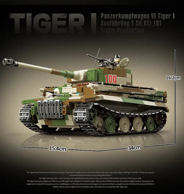 Char Tigre allemand WW2